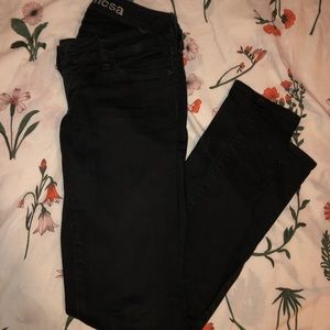 Black Hermosa Skinny Jeans